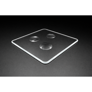 Verre électronique à rainure de guidage pour clavier, usiné CNC, avec capteur tactile intégré - Product Image 5