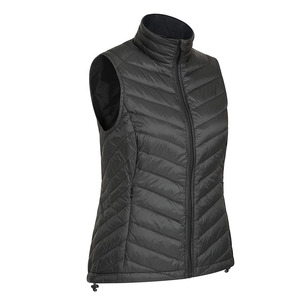 เสื้อกั๊กพัฟเฟอร์ขนเป็ดแบบไม่มีแขน น้ำหนักเบา อุ่นสบาย สำหรับผู้หญิงไซส์ใหญ่ เหมาะสำหรับฤดูหนาว - Product Image 2