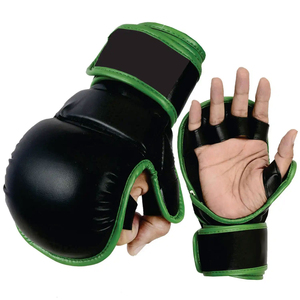 ถุงมือ MMA สำหรับฝึกซ้อม ออกแบบให้เปิดฝ่ามือ จับถนัดมือ ทนทาน ป้องกันแรงกระแทกได้ดี พร้อมแผ่นรองรับแรงกระแทก คุณภาพพรีเมียม - Product Image 5