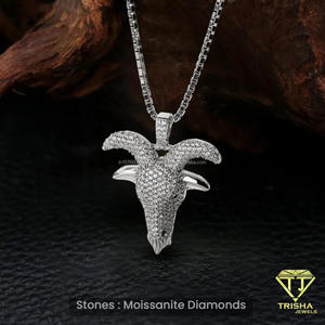 Collar con Colgante de Animal Personalizado con Diamantes Cultivados en Laboratorio y Diseño de Moda Premium - Product Image 3