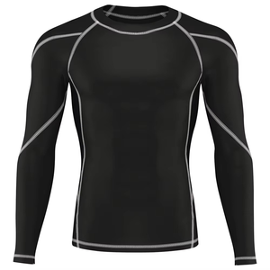 เสื้อออกกำลังกายแขนยาวสำหรับผู้ชายเสื้อแรชการ์ด BJJ ใส่สบายพิมพ์ลายดิจิตอลระบายอากาศได้อย่างรวดเร็ว2026 - Product Image 4