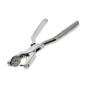 Pince perforatrice rotative pour cuir en acier inoxydable, tailles de trous sélectionnables de 1 à 1,2 à 1,5 mm, 5,91 pouces, Zetomed Pro - Product Image 2