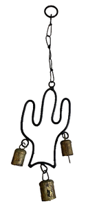 Campana de Viento con Figura de Cactus – 24″ - Product Image 3
