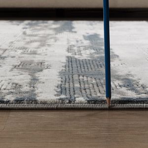 Geometrix GC_DIM1011 Grigio 5 piedi 3 pollici X 7 piedi 3 pollici Set di Tappeti - Product Image 5