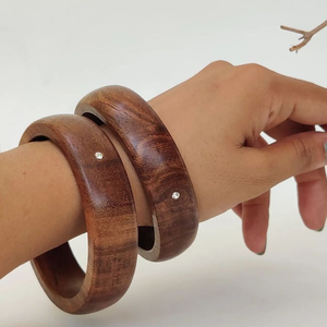 Bracelets en bois de designer de qualité supérieure, artisanat naturel, en vente au prix de gros - Product Image 4