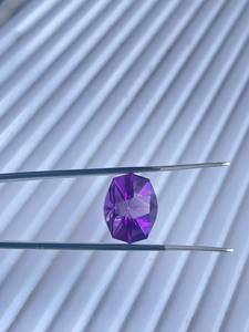 Premium Amethyst Faceted Gemstone <b>Cushion</b> Cut Natural <b>Purple</b> Quartz Loose Crystal for Artisan Jewelry - Product Image 2