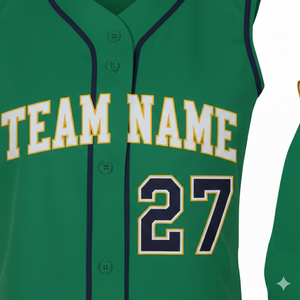 Custom Casual Short Sleeve T-Shirts Embroidery Baseball Uniform Style Shirt Wholesale Blank Baseball Jersey - Product Image 3