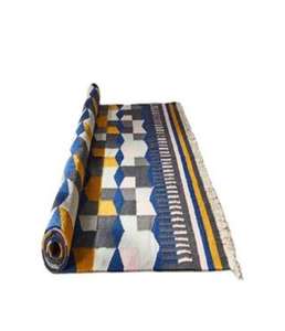 Tapis tressé de luxe 100 % coton, épais, durable, antidérapant, pour salon, chambre, entrée, textile de maison - Product Image 4