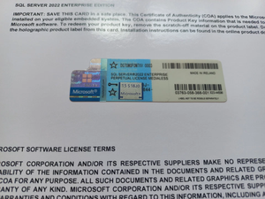 <span class=keywords><strong>SQL</strong></span> <span class=keywords><strong>Server</strong></span> 2022 Enterprise DVD-Paket mit 100% globaler Online-Aktivierung, Betriebssystem-<span class=keywords><strong>Lizenz</strong></span>, 6 Monate Garantie, schneller Versand - Product Image 5