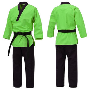 Uniforme de Taekwondo Dobok Directo de Fábrica, Proveedor OEM con Logotipo Personalizado para Clubes y Marcas de Artes Marciales - Product Image 1