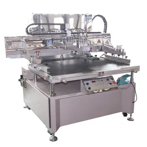 Doyan Best Selling 60x90CM High Speed Metal Sheet Label Flat Automatic flat vacuum silk screen printing machine