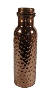Pure 100%, 1000ml Copper BPA-Free Water <b>Bottle</b> Handle Design Direct <b>Drinking</b> <b>Straw</b> Boiling Business Gifts for home & office use - Product Image 4