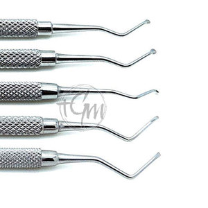 Excavador dental autoclavable de acero inoxidable para la eliminación de caries y limpieza de cavidades - Product Image 6