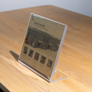High-quality Light Duty Vertical Acrylic Display Sign Price Holder Retail Shelf Sign Supermarket Vietnam OEM Supplier ADONG A87 - Product Image 4