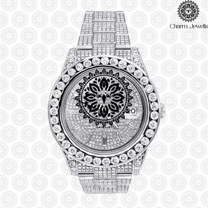 Reloj de Lujo Charm Jewells para Hombre, de Acero Inoxidable, Esfera de 40 mm, Correa de 20 mm, Movimiento Mecánico, Resistente al Agua 10 Bar, Fecha Automática - Product Image 6
