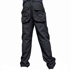 Pantalon cargo au design élégant pour hommes, coupe confortable avec plusieurs poches, idéal pour la randonnée, les voyages et l'usage quotidien - Product Image 6