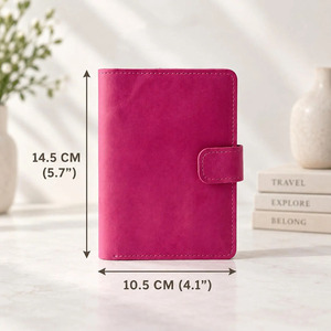 Portefeuille de voyage en cuir avec protection RFID, porte-cartes multiples, étiquette de bagage, logo personnalisé, vente en gros, usine OEM, prix bas - Product Image 6