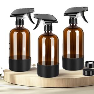 Funda protectora de silicona antideslizante para botellas de vidrio ámbar y termos de acero inoxidable, cubierta de base lavable - Product Image 1