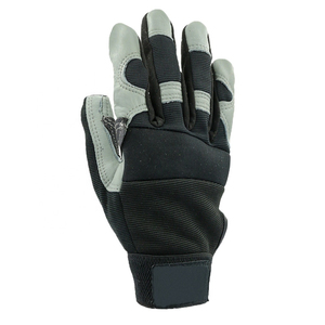 Gants de sécurité Amara en néoprène avec manchette, en cuir synthétique, pour mécaniciens, avec dos laminé en Spandex, protection industrielle des mains - Product Image 3