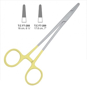 Instrumento Médico de Alta Calidad, Portaagujas Hegar de 5.5 Pulgadas, Acero Inoxidable Alemán TC, Tijeras de Carburo de Grado Premium, Pakistán - Product Image 4