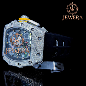 Reloj de Diamantes de Alta Calidad, Reloj Automático para Hombre, Reloj de Diamantes de Lujo, Relojes Hip-hop, Reloj de Moissanita Premium - Product Image 2
