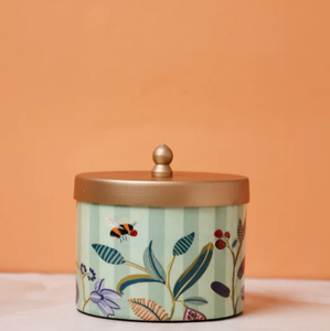 Sticker Enamel Printed Kitchen Airtight Iron Metal <b>Canister</b> <b>Set</b> for Home & Commercial Use Eco-Friendly & Durable <b>Canister</b> - Product Image 1