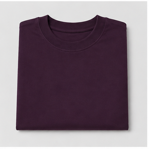 T-shirt Homme Col Rond Manches Courtes Surdimensionné en Coton Épais Structuré Personnalisé MTS-OVR-0040 - Product Image 5
