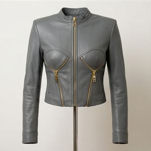 Chaqueta de Motociclista de Cuero Genuino para Hombre de la Mejor Calidad, Nueva Colección de Invierno, Chaquetas de Motocicleta con Protecciones Desmontables Personalizadas - Product Image 1