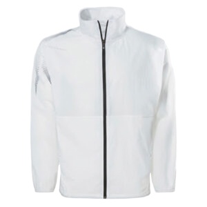 เสื้อแจ็คเก็ตกันลมมีฮู้ดลำลองสำหรับผู้ชายสีทึบดีไซน์น้ำหนักเบา - Product Image 1