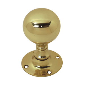 Venta de exportación Perilla de bola de latón macizo Tirador Muebles Perilla de puerta redonda Disponible en diferentes tamaños de India - Product Image 5