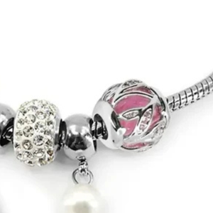   Bracelet porte-bonheur pour femmes, fabriqué en 1986, élégant, couleur argent vert, pendentif, bijoux de poignet, accessoire de mode élégant, cadeau d'anniversaire - Product Image 4