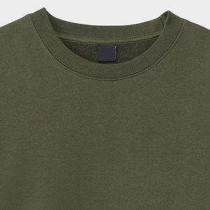 Sudadera Personalizada para Hombre, Cuello Redondo, Felpa Francesa de 300 g/m², Hombros Caídos, Lavado Ácido, Estilo Urbano - Product Image 2