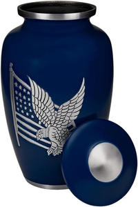 Urnas Funerarias Decorativas de Latón para Cenizas de Adultos, Urnas Hechas a Mano para Hombres y Mujeres - Product Image 2