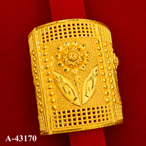 กำไลข้อมือแบบวินเทจชุบทองคำแท้ |   MOLL JEWELLERS สร้อยข้อมือเพทายแฮนด์เมดสำหรับผู้หญิงสำหรับงานปาร์ตี้ A-43167 - Product Image 4