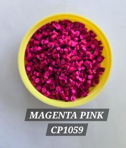 Masterbatch Rosa de Alta Calidad para Moldeo por Inyección de PP, PE, HDPE, Grado Película Soplada, Gránulos de Plástico para Productos - Product Image 1