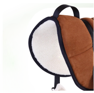 Faux Sheepskin Half Saddle Pad Horse Riding Shock Absorbing Saddle Liner <b>Equestrian</b> Equipment - Product Image 4
