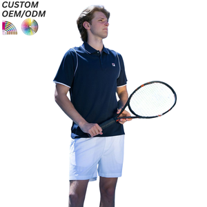 Ropa de Tenis Transpirable de Alto Rendimiento, Unisex, con Estampado Sólido, para Camiseta y Pantalones Cortos, de Secado Rápido, para Partidos, Compatible con OEM y ODM - Product Image 4