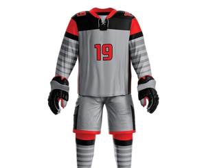 Uniforme de hockey sur glace pour hommes, tendance du moment, sur mesure, léger, facile à porter, respirant, avec des matériaux durables - Product Image 1