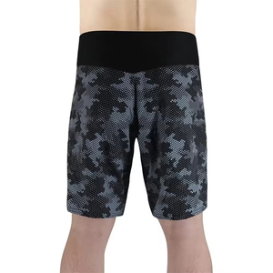 กางเกงชกต่อสู้ออกแบบเองได้ กางเกงกราปลิง BJJ MMA ผ้าโพลีเอสเตอร์ แห้งเร็ว กางเกงต่อสู้แบบปรับแต่งได้ คุณภาพสูง ชุดศิลปะการต่อสู้ - Product Image 3