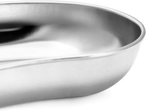 Bandeja renal de 8,10 pulgadas, plato hueco, bandeja renal mediana/grande, bandeja quirúrgica, instrumentos quirúrgicos dentales, aprobado por ISO - Product Image 6