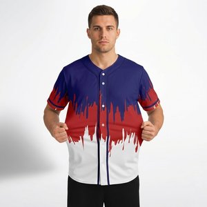 เสื้อเบสบอลแฟชั่นแบบกำหนดเอง เสื้อสไตล์สั่งทำ เสื้อเบสบอลขายส่ง เสื้อเบสบอลสำหรับเล่น เสื้อเบสบอล - Product Image 3