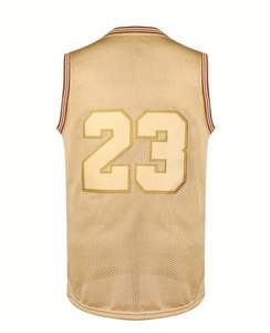 Camiseta de baloncesto para hombre, uniforme transpirable sin mangas, ideal para torneos al aire libre e interior - Product Image 6