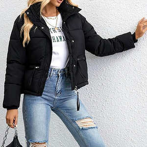 Veste en jean classique pour femme, décontractée, hiver, 100% coton, boutonnée, manches courtes, 4 couleurs, dernier style, haute qualité - Product Image 6