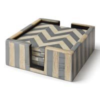 High Demand Design Resin Inlay Coaster <b>Set</b> MDF Coaster Resin Coaster MDF Resin Inlay Coaster Place Mats at very low Price - Product Image 5