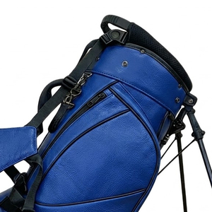 Design Your Own Product Low MOQ Leather <b>Golf</b> Bags For Sale High Quality Customized Embroidered Logo PU Leather <b>Golf</b> Bag - Product Image 4