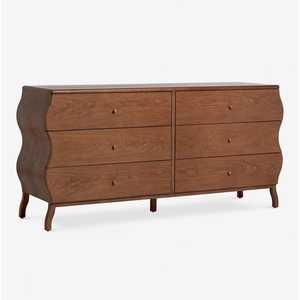 Modern Solid Wood Dresser Cabinet Bedroom Storage <b>Drawer</b> Wooden Sideboard Furniture - Product Image 3