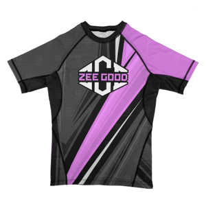 Offres exceptionnelles : Rashguard homme avec logo personnalisé, haute qualité, manches courtes, vêtements anti-UV tendance, prix bas - Product Image 1