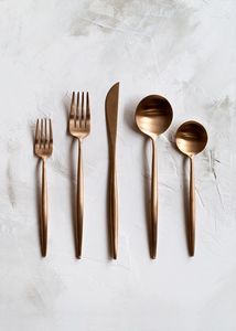 Elegant <b>Wood</b> Salad Spoon Fork Serving Set 4-Piece Eco-Friendly Dishwasher Safe Kitchen Utensils - Product Image 6