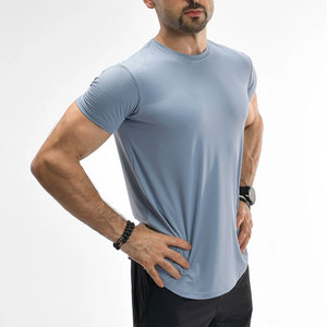 Camiseta Deportiva de Verano de Alta Calidad, Corte Regular, 100% Algodón, Cuello Redondo, Transpirable, Ecológica, Compresible, Lisa - Product Image 2