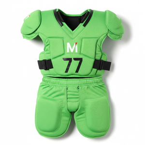 ชุดยูนิฟอร์มอเมริกันฟุตบอลแบบขายส่ง พิมพ์ลายโลโก้ตามสั่ง ชุดเสื้อและกางเกงฟุตบอลแบบซับลิเมชั่น ชุดกีฬาเนื้อผ้ายืดหยุ่นสูง - Product Image 1